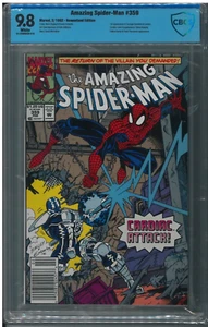 1992 Amazing Spider-man #359 🔥NEWSSTAND🔥 First Carnage cameo CGC CBCS 9.8 WP - Picture 1 of 2