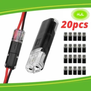 20 piezas Enchufe de 12 V 2 Pines Impermeable Conector Eléctrico Cable Cable Vehículo - Imagen 1 de 8