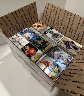 GRAN LOTE SORPRESA DE TARJETAS DE BÉISBOL MLB MÁS DE 2500+ TARJETAS COLECCIONABLES AÑOS 80-2025 -BB2 Foto 1 de 4