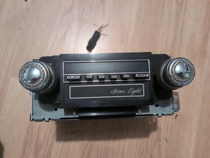 1970s-1980s Cadillac GM Delco AM FM ETR 8 Track Radio -For Parts/Repair - Picture 1 of 8