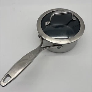 Zwilling Henckels 1 Qt 3 ply 18/10 Stainless Steel Sauce Pot w/ lid Stovetop - Picture 1 of 10