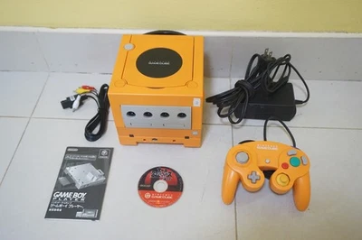 Nintendo Gamecube + Gameboy Player - Orange Spice - Très bon état - 29AA - Photo 1/4