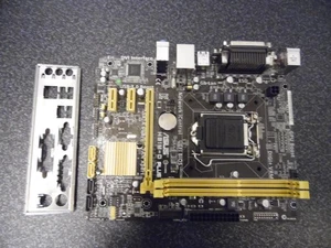 Zócalo de placa base ASUS H81M-D PLUS Rev.1.00 mATX 1150 Intel H81 - Imagen 1 de 3
