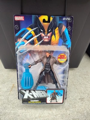 Figura Gambito Marvel Toy Biz X-Men con Disk Shooter 2004 Sellada H6 Foto 1 de 2
