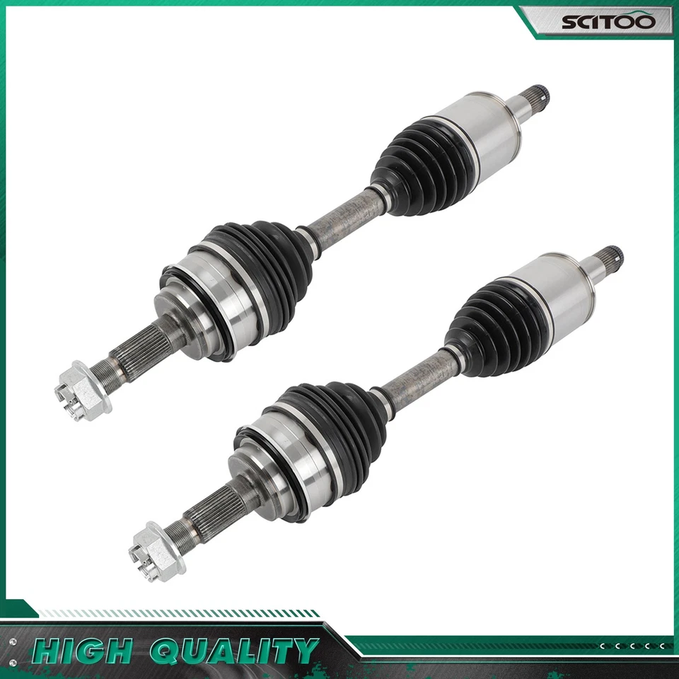 2X Front 4WD for Toyota Tundra 2007-2021 Sequoia 2008-2022 Left & Right CV Axles - Image 1 of 4