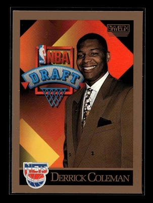 1990-91 Skybox - Derrick Coleman #362 (RC) - Image 1 of 2