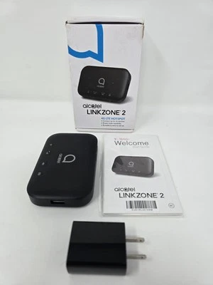 Punto de acceso WiFi Alcatel Linkzone 2 4G LTE MW43TM (T-Mobile) - Encendido Foto 1 de 4