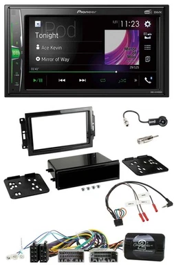 Pioneer 2DIN Lenkrad DAB USB Bluetooth Autoradio für Dodge Jeep - Bild 1 von 4