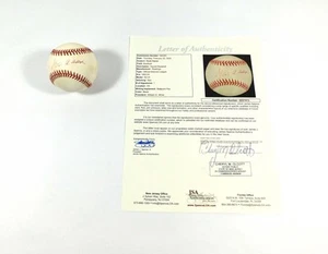 Hank Aaron Signed Official ONL Baseball JSA Auto ZZ27013 - Picture 1 of 8