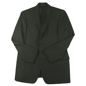 John Varvatos Blazer Sport Coat Mens 40R Lyon Slim Wool Deconstructed Pin Stripe - Picture 1 of 18