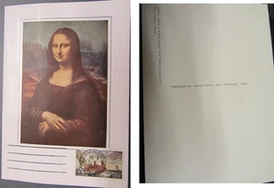 POSTCARD MONA LISA ARTEXT PRINTS INC - Picture 1 of 1
