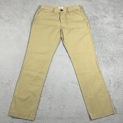 Marine Layer Pants Mens 32x30 Chino Khaki Button Front Casual Preppy - Image 1 of 4