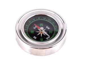 STAINLESS STEEL COMPASS Chinese Feng Shui Lo Luo Pan Chi Luck Fortune Brand New - Picture 1 of 4