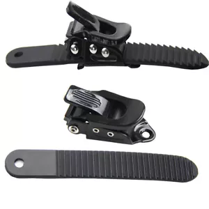 1 Set Snowboard Binding Parts 2 Ratchet Buckle and 2 Straps For Snowboard Boots - Bild 1 von 3
