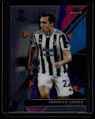 2021-22 Topps Finest UEFA Champions League #33 Federico Chiesa - Image 1 of 2
