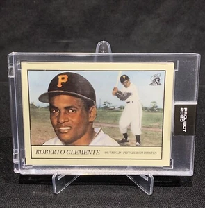 Topps PROJECT 2020 Roberto Clemente Card #68 1955 RC By oldmanalan (Pirates) - Picture 1 of 5