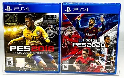Pro Evolution Soccer PES 2016 + PES 2020 - PS4 - Brand New | Factory Sealed - Image 1 of 4
