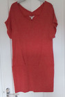 Women's Sandwich, tunic dress, size medium, Red, 95% Modar 5% Spandex,  New 
