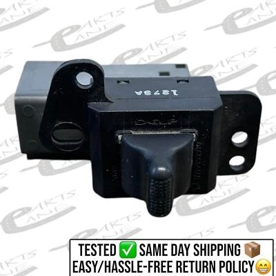 Interruptor de botón de ventana de puerta del conductor delantero izquierdo Dodge Caravan 2001-2007 FL LH OEM Foto 1 de 4