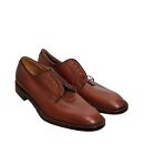 Chaussures de golf vintage Angleterre années 50 années 60 cuir marron or Bond Sears Roebuck