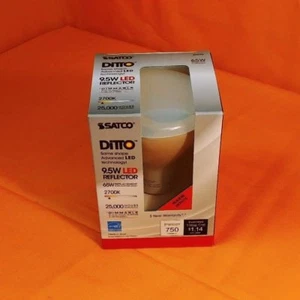 Lot of 12 SATCO 9.5W Br30 27K LED Bulb S9620 - Picture 1 of 6