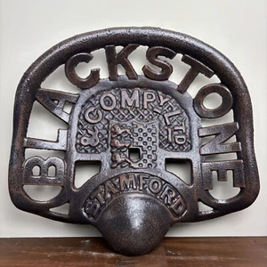 Asiento de tractor Blackstone de hierro fundido - asiento fundido Stamford rústico Blackstone - Imagen 1 de 9