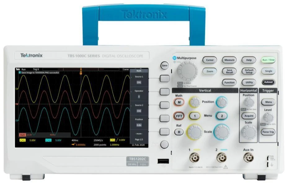 Tektronix TBS1052C Oscilloscope Numérique À Stockage 2 Canaux 50MHz