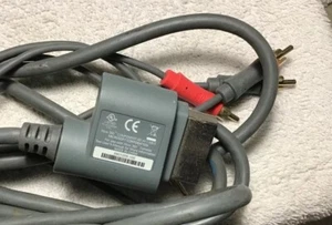 OEM Microsoft Xbox 360 HD TV Component Composite Audio Video AV Cable Cord 1255 - Picture 1 of 5