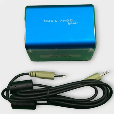 Music Angel Friendz JH-MD04E2 Portable AUX microUSB Speaker Blue Used - Image 1 of 4