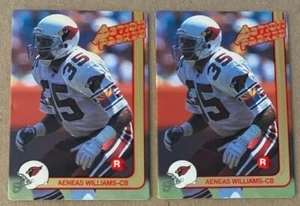 Lot of 2 1991 Action Packed Aeneas Williams Rookie Cards #67 Cardinals - Picture 1 of 2