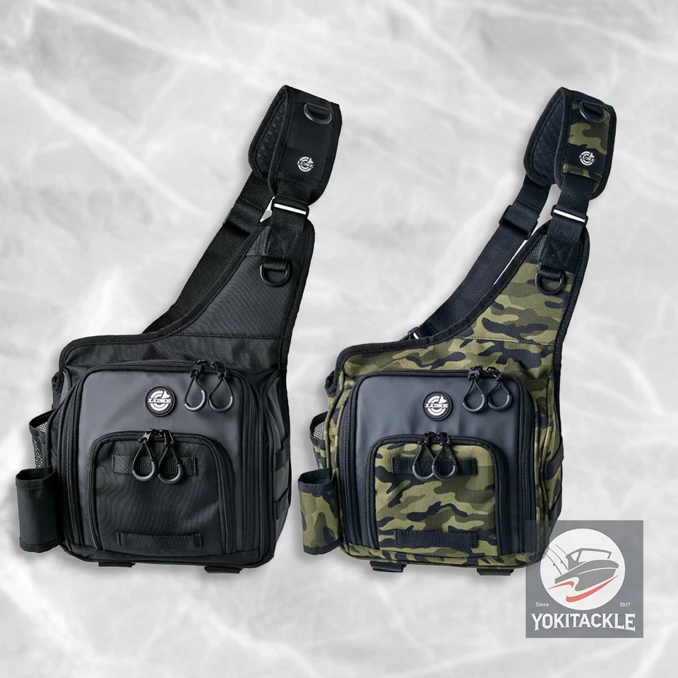 Bolsa de pesca de hombro ligero Gamakatsu 2.0 LE322 - Almacenamiento compacto de aparejos Foto 1 de 4