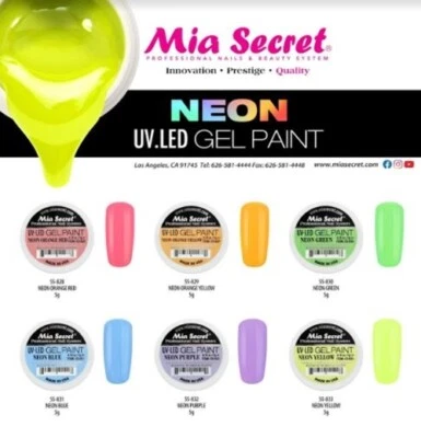 Mia Secret UV - LED Gel Pintura Neón Colección - TÚ ELIGES Foto 1 de 4
