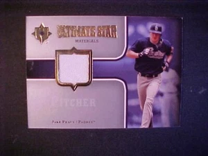 2007 ULTIMATE JAKE PEAVY ULTIMATE STAR MATERIALS JERSEY CARD! - Picture 1 of 2
