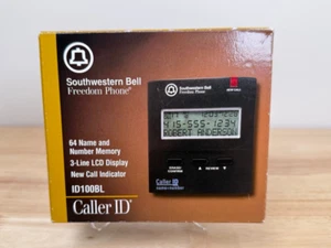 VTG Southwestern Bell Freedom Phone Caller ID Model ID100BL - New Open Box - NOS - Zdjęcie 1 z 10