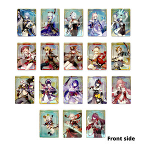 BANDAI Genshin Impact Metallic Card Booster Single Card