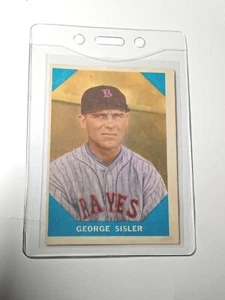 1960 Fleer #13 George Sisler - Picture 1 of 2