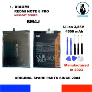 ORIGINAL BATTERY XIAOMI BM4J REDMI NOTE 8 PRO M1906G7 SERIE 4500mAh 3,85V OEM - Photo 1 sur 10
