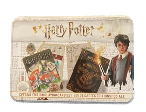 Harry Potter Playing cards Special Edition Set of 2 Decks in Collector Tin /NIB - Picture 1 of 5