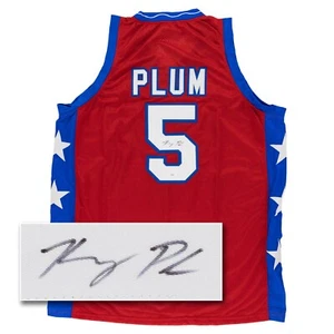 Kelsey Plum Signed Jersey (JSA COA) Red Team USA Women's Basketball Olympics - Afbeelding 1 van 7