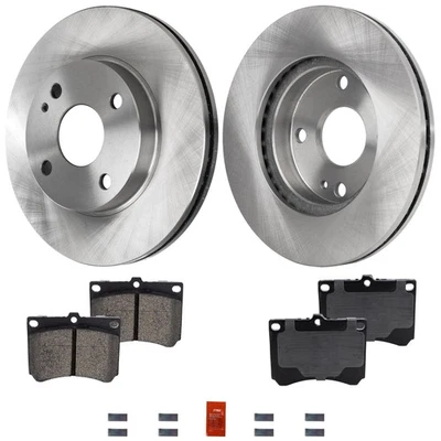 SureStop Brake Disc Rotor Kit For 90-96 Ford Escort Mazda Protege Mercury Tracer - Image 1 of 4