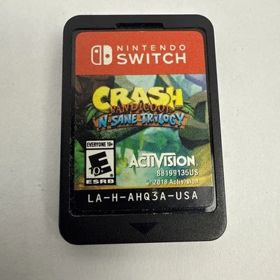Crash Bandicoot N. Sane Trilogy - Cartucho Nintendo Switch (versión EE. UU.) Foto 1 de 2