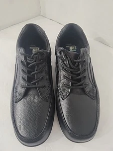 Dr. Scholls Encore schwarz natürliches Massagegel Herren Leder Schuhe Größe 12 W) GUC - Bild 1 von 7