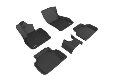 Floor Mats Custom Fit Liners Kagu All Weather Black 1st And 2nd Row L1MN01301509 - Image 1 of 4