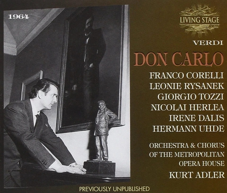 Corelli Adler Kurt Verdi: Don Carlo (CD) - Image 1 of 1