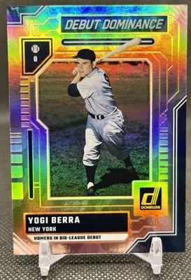 Donruss YOGI BERRA 2025 ¡Debut Dominance SP! - New York Yankees Salón de la fama SP Foto 1 de 2