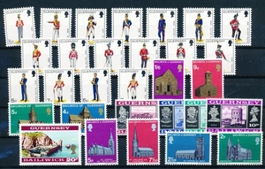LS64140 Guernsey churches soldier uniforms fine lot MNH - Picture 1 of 1