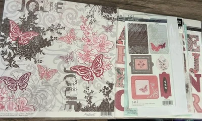 SEI February Mega Kits Bundle NEW Butterflies and Glitter - Image 1 of 2