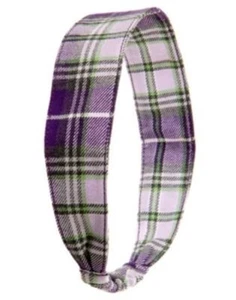 GYMBOREE DANCE TEAM MULTI COLOR PLAID SOFT HEADBAND NWT-OT - Picture 1 of 1