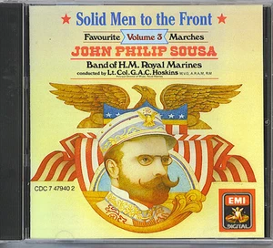 SOLIDE MÄNNER NACH VORNE - SOUSA MARCHES - VOL.3 - BAND OF H.M. ROYAL MARINES - CD - Bild 1 von 2