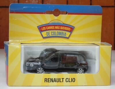 RENAULT CLIO 1:43 DIECAST LOS MAS QUERIDOS COLOMBIA - Image 1 of 4